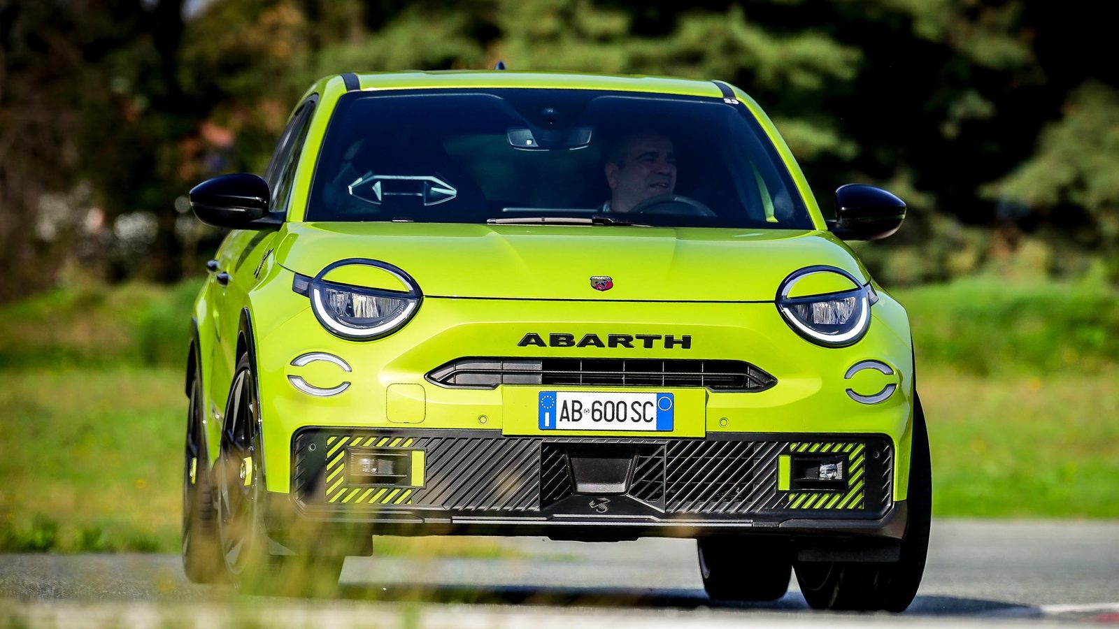 Abarth 600e 2024 - exterior, front view