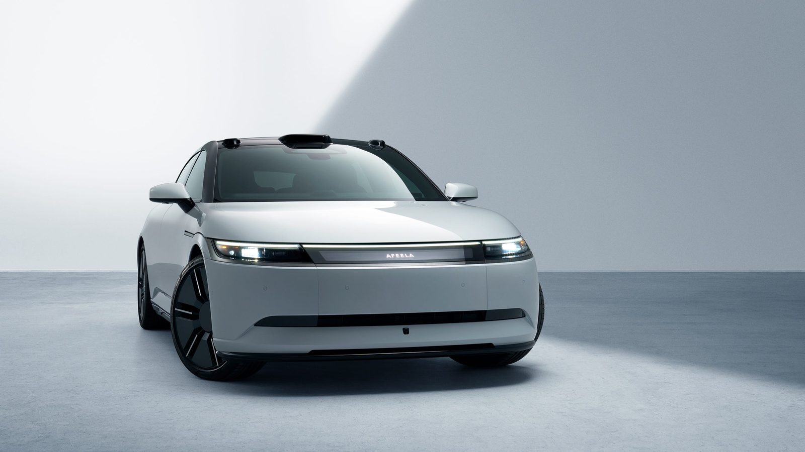 Afeela 1 2026 - main model photo, exterior, front three-quarter view, Global / EV Query only market