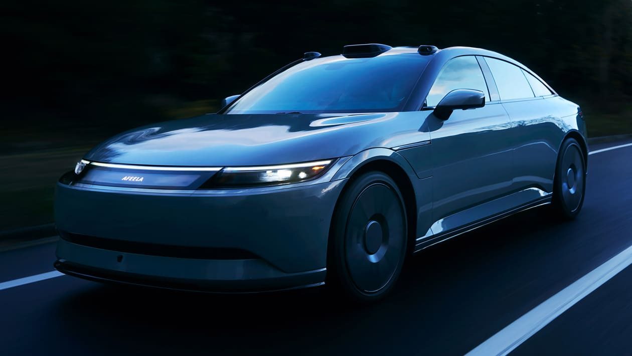Afeela 1 2026 - exterior, front three-quarter view, Global / EV Query only market