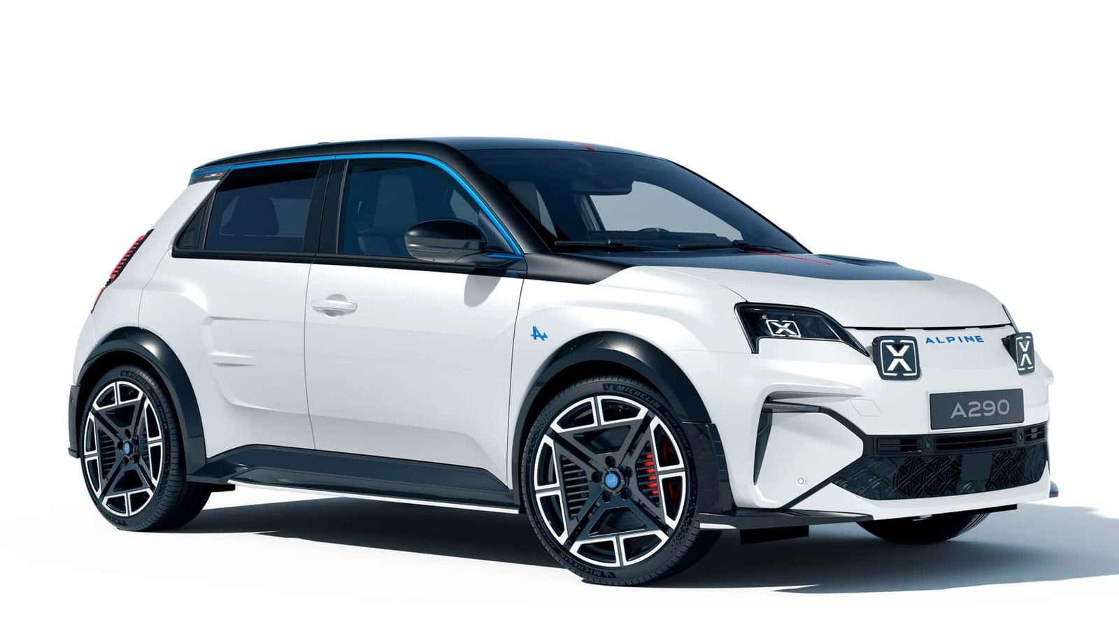 Alpine A290 2024 — экстерьер, вид сбоку, рынок Global / EV Query only