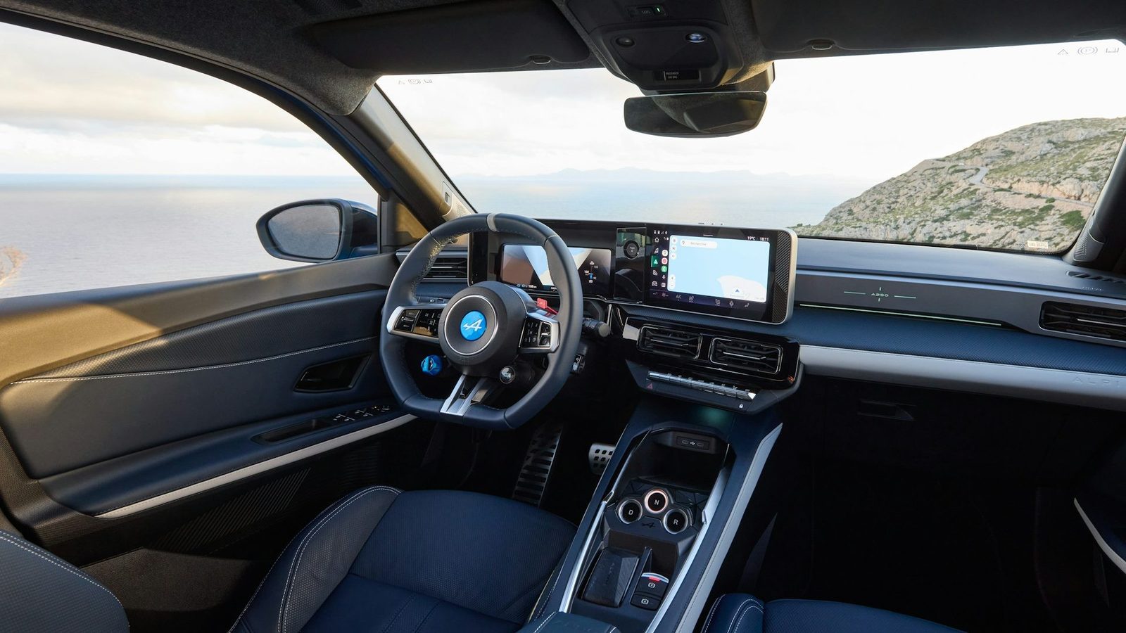 Alpine A290 2024 — интерьер, rear cabin, рынок Global / EV Query only