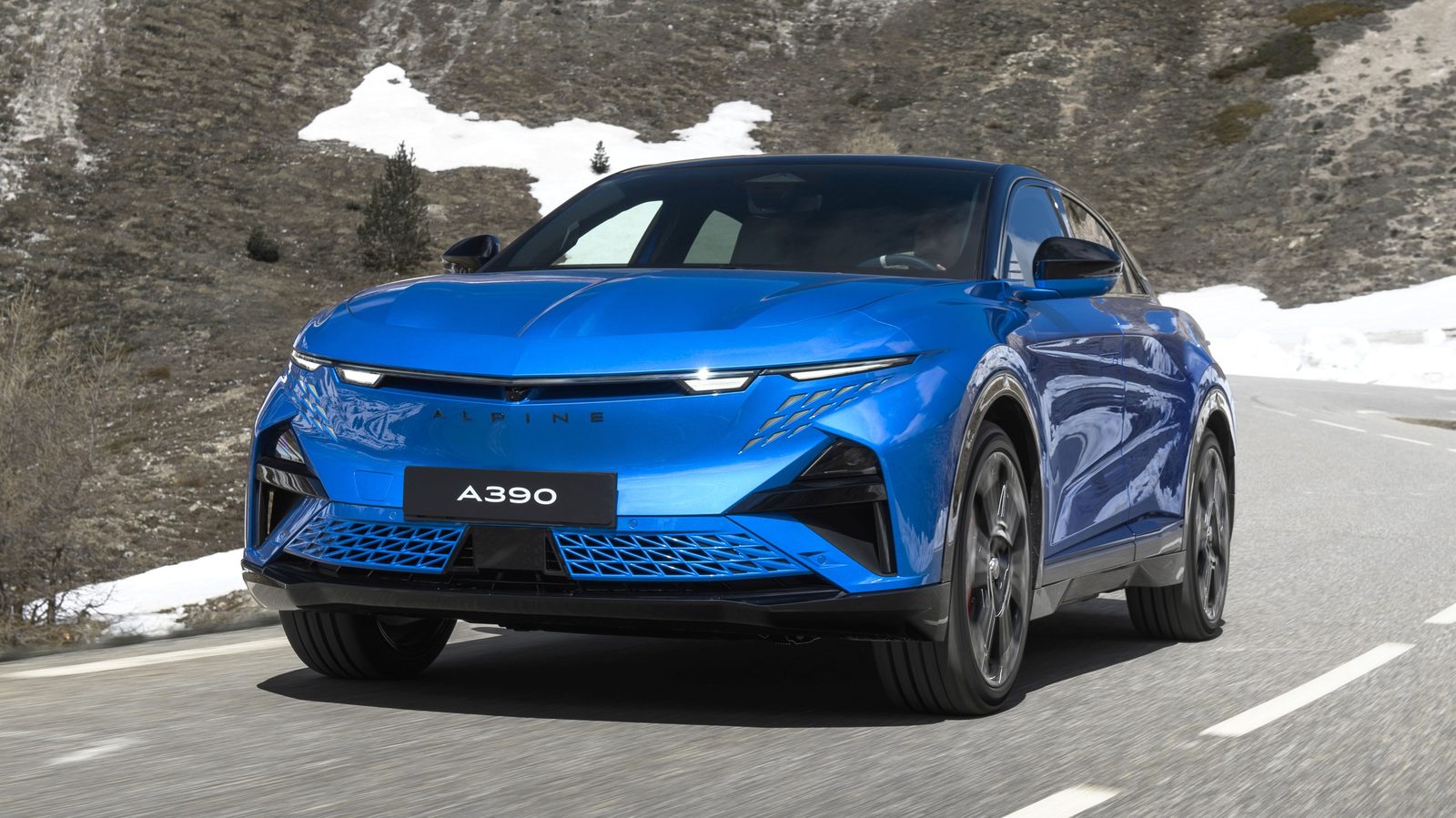 Alpine A390 2025 — экстерьер, detail, рынок Global / EV Query only