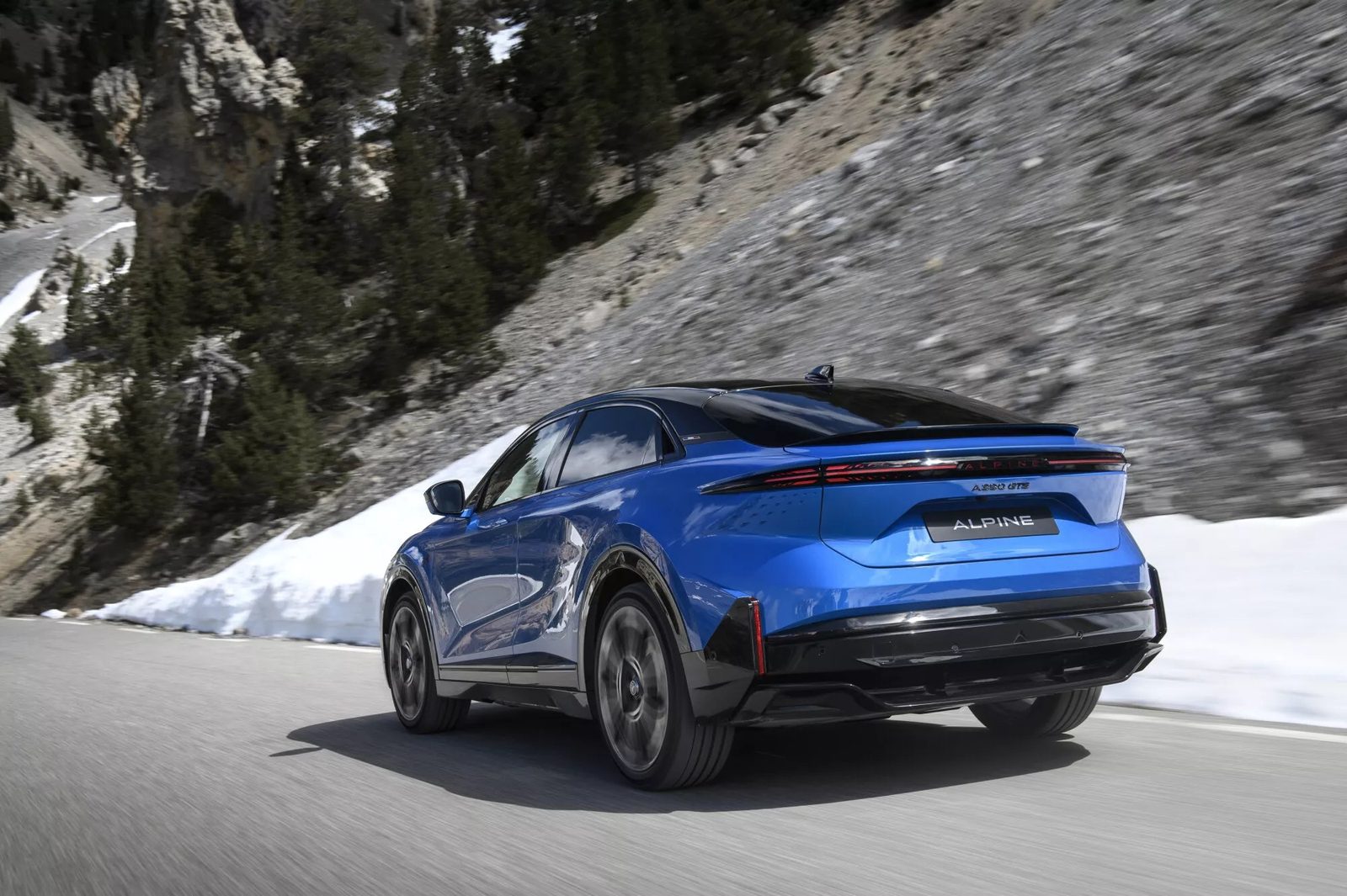 Alpine A390 2025 - exterior, rear three-quarter view, Global / official market
