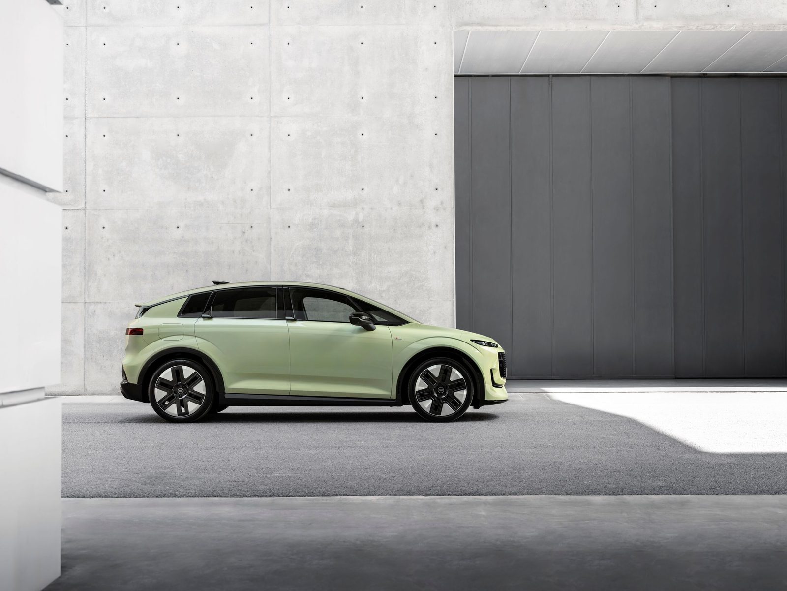 Audi A2 e-tron 2026 - exterior, side view, Europe announced market