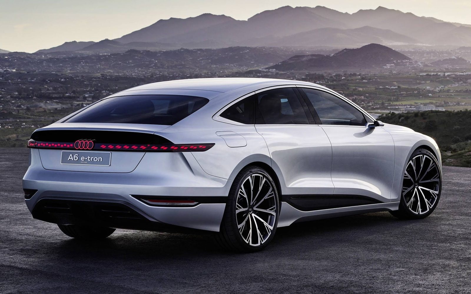 Audi A6 Sportback e-tron 2024 — экстерьер, detail, рынок Global / EV Query only