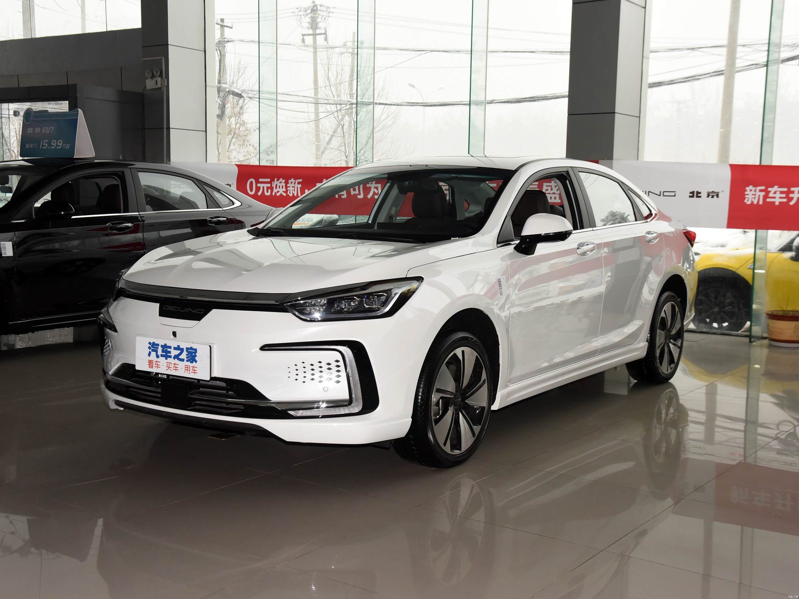 BAIC / Beijing EU7 2022 - exterior, front 3q alt, China / import market