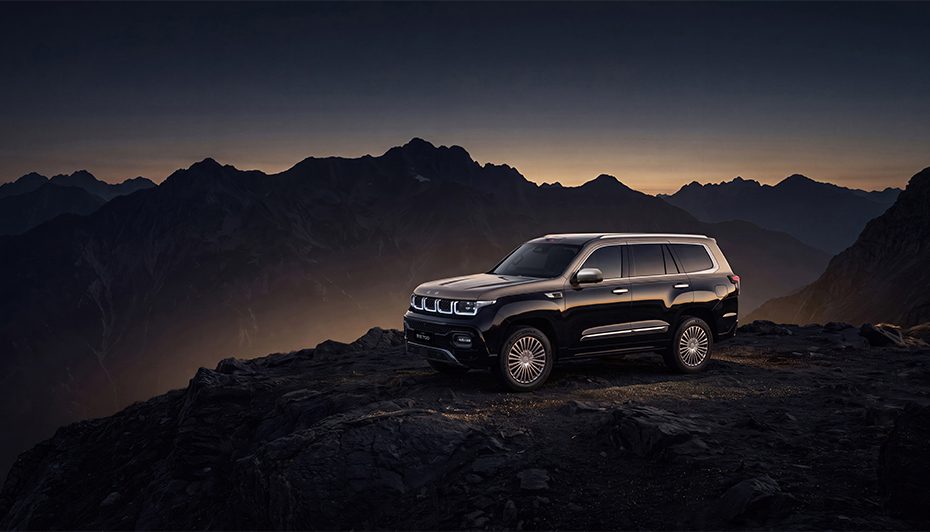 BAIC / Beijing Taitan 700 EREV 2026 - exterior, mountain front, China market