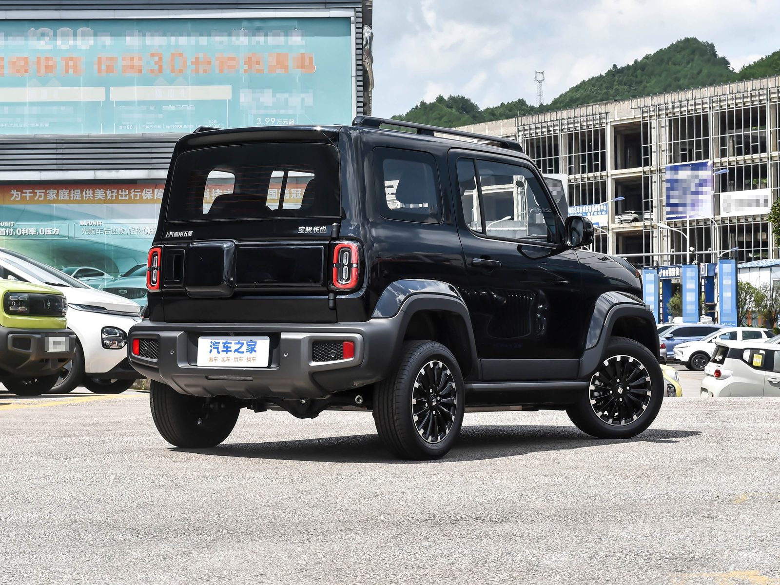 Baojun Yep 2023 - exterior, rear 3q alt, China market
