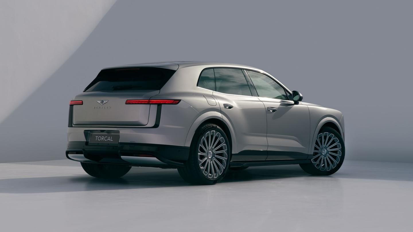Bentley Torcal 2027 - exterior, rear three-quarter view