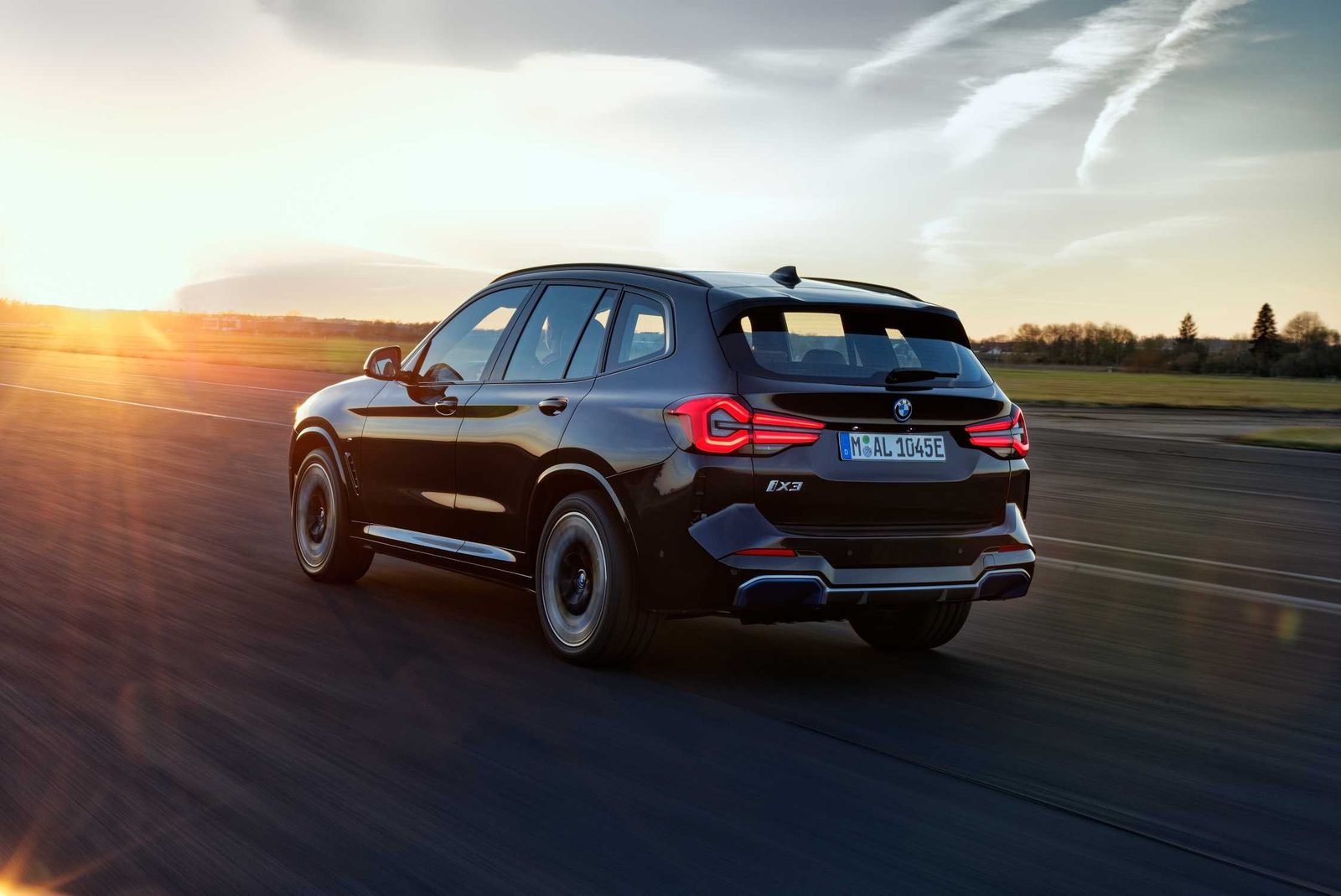 BMW iX3 China 2021 - exterior, rear three-quarter view, Global market