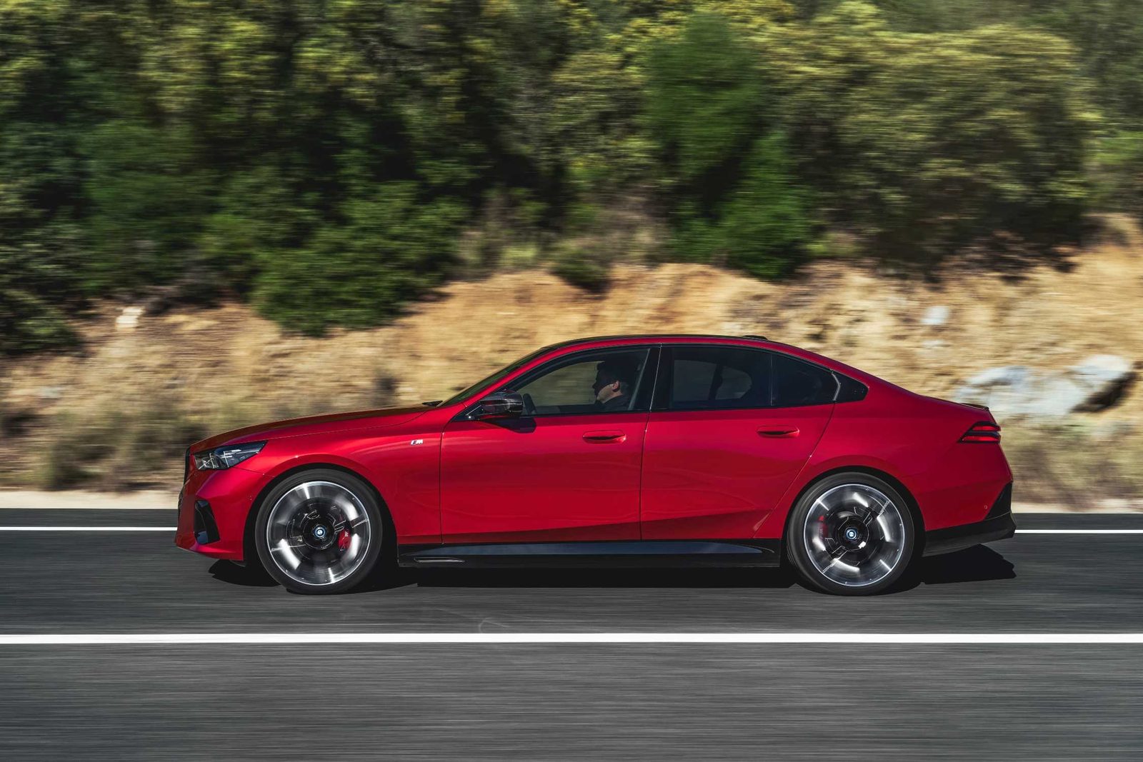 BMW i5 Global 2023 - exterior, side view, Global market