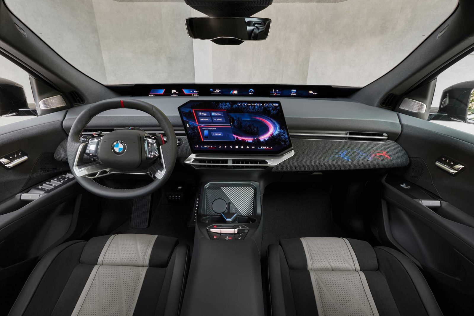 BMW iX3 M60 xDrive Global 2027 - interior, dashboard, global NA5 M60 market