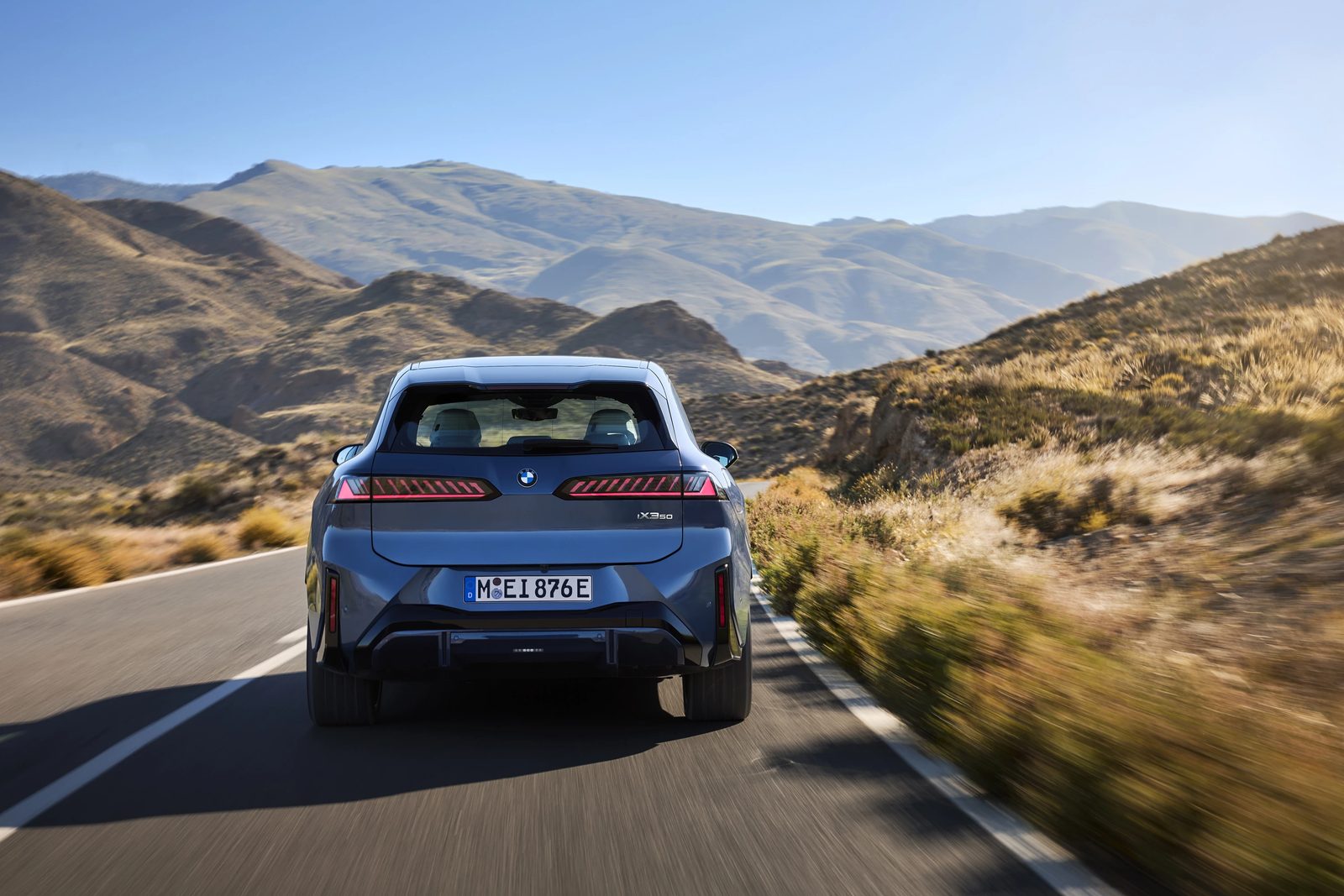 BMW iX3 Neue Klasse Global 2026 - exterior, rear direct, Europe NA5 50 xDrive market