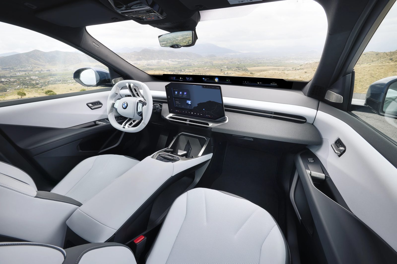 BMW iX3 Neue Klasse Global 2026 - interior, dashboard lhd, Europe NA5 50 xDrive LHD market