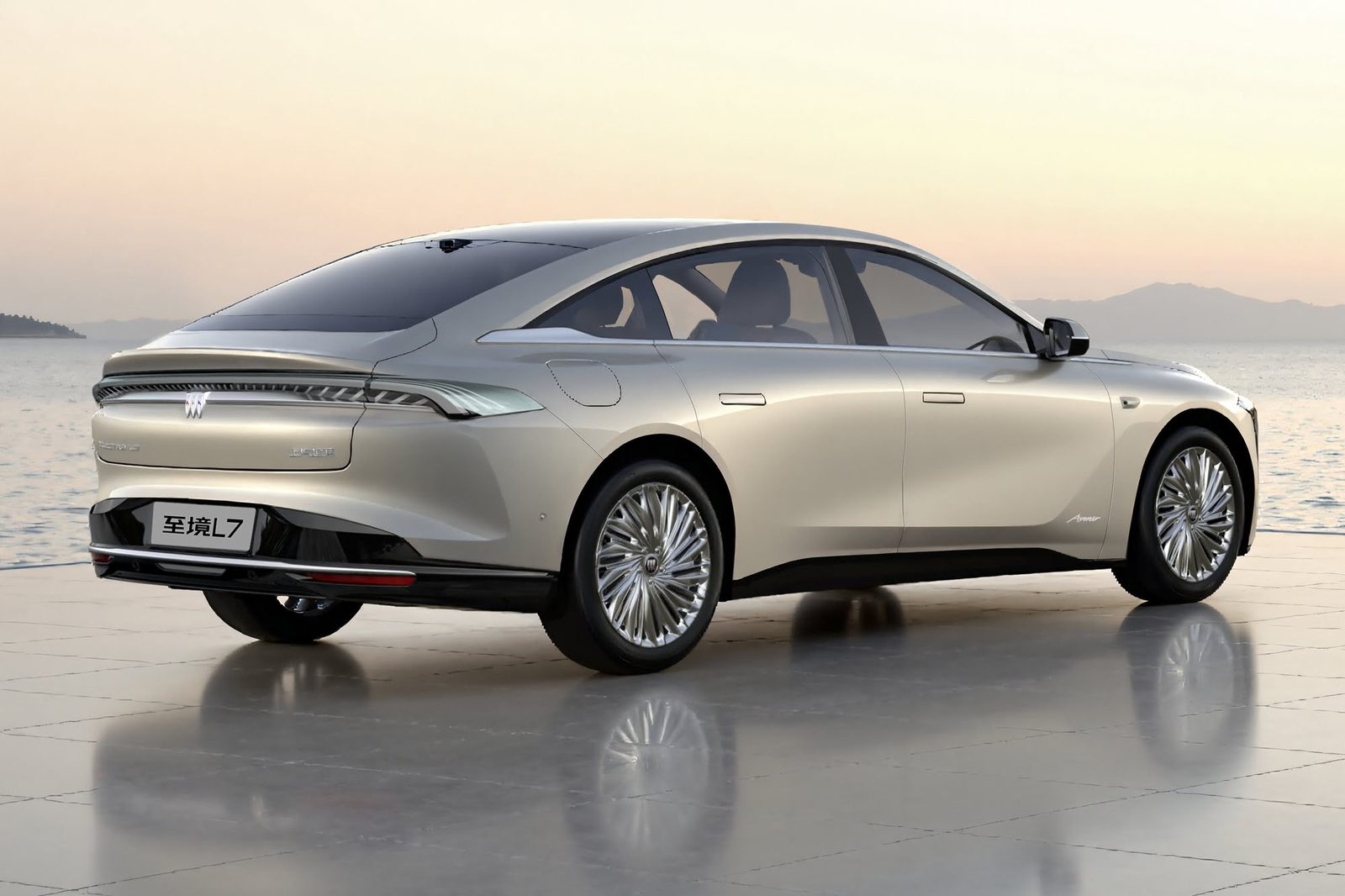 Buick Electra L7 BEV 2026 - exterior, side 3q