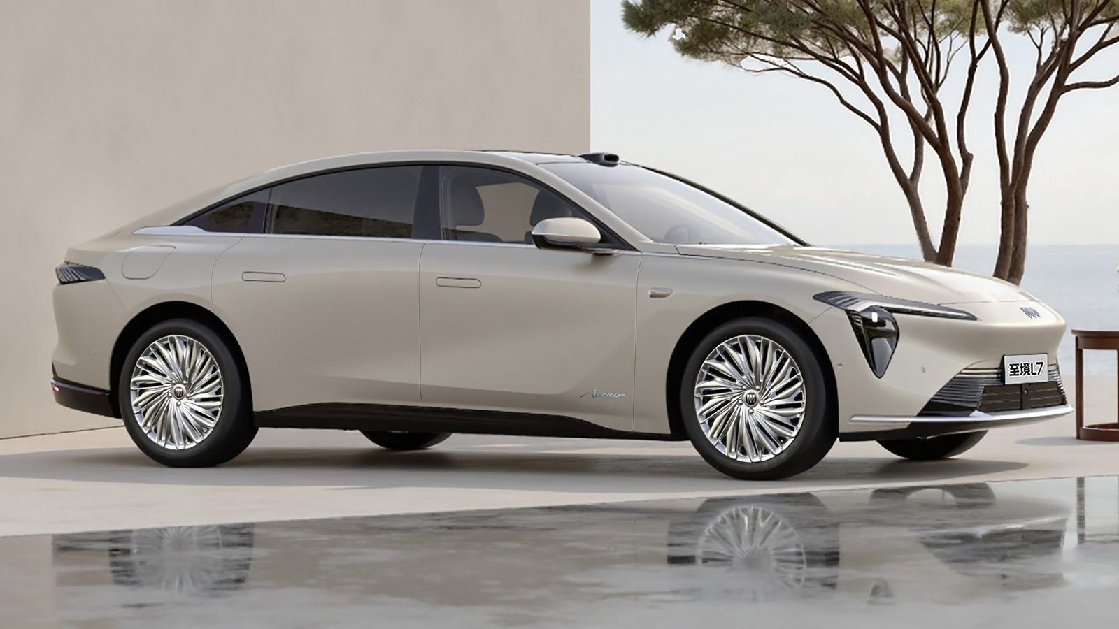 Buick Electra L7 BEV 2026 - exterior, side 3q