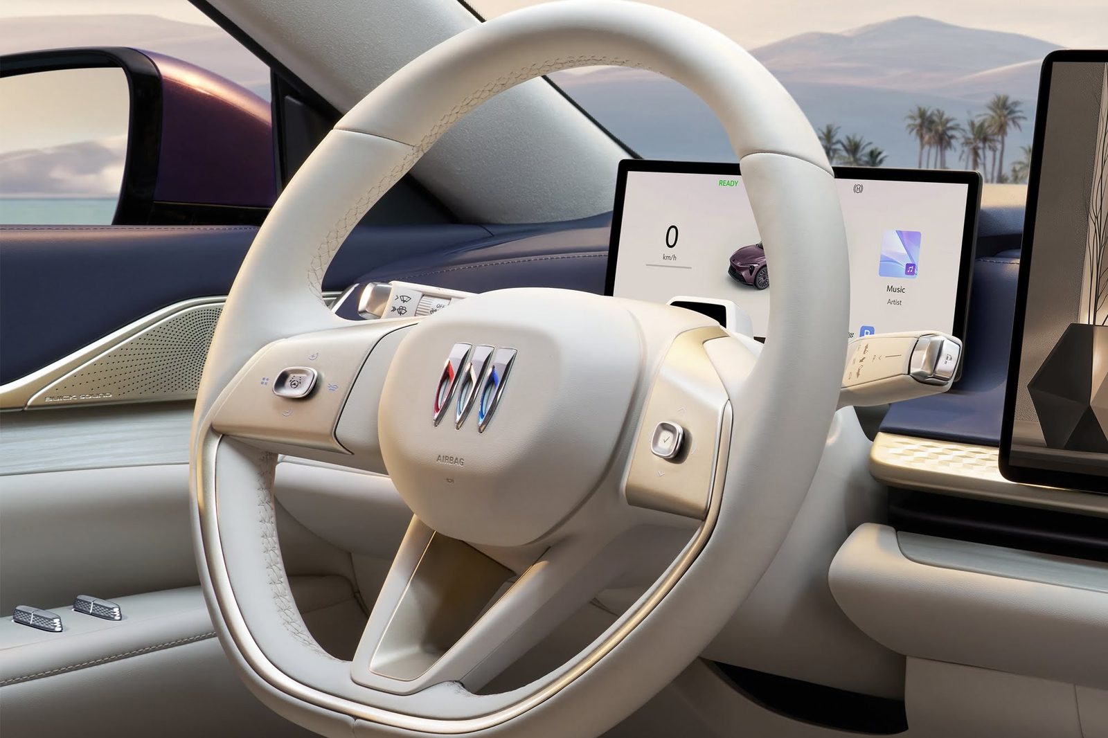 Buick Electra L7 BEV 2026 - interior, rear cabin