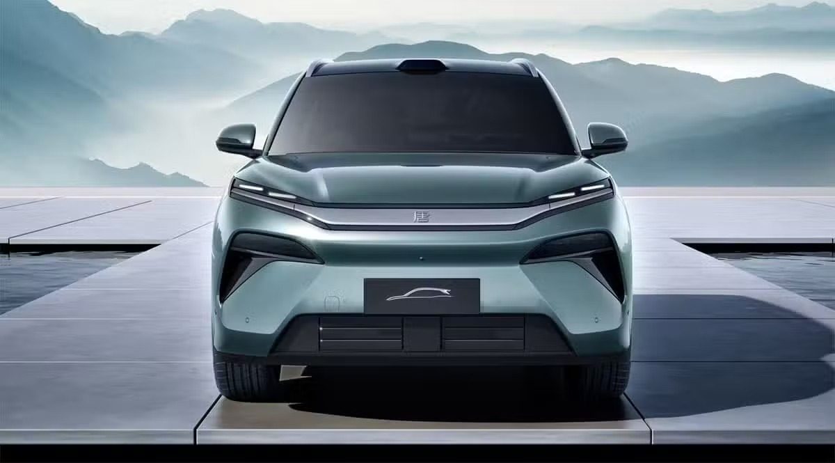 BYD Han L EV 2025 — экстерьер, вид сзади, рынок china_reference