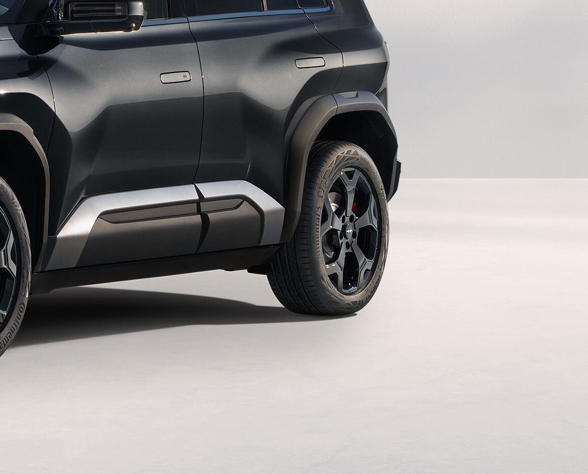 BYD FangChengBao Tai 3 EV 2025 - exterior, front wheel detail, China market