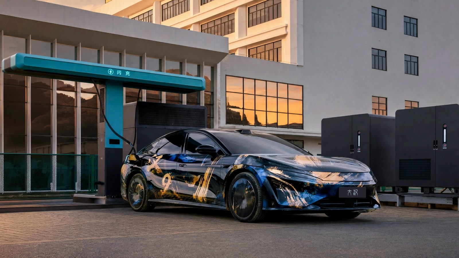BYD Great Han EV 2026 — главное фото модели, экстерьер, вид спереди 3/4, рынок China pre-launch