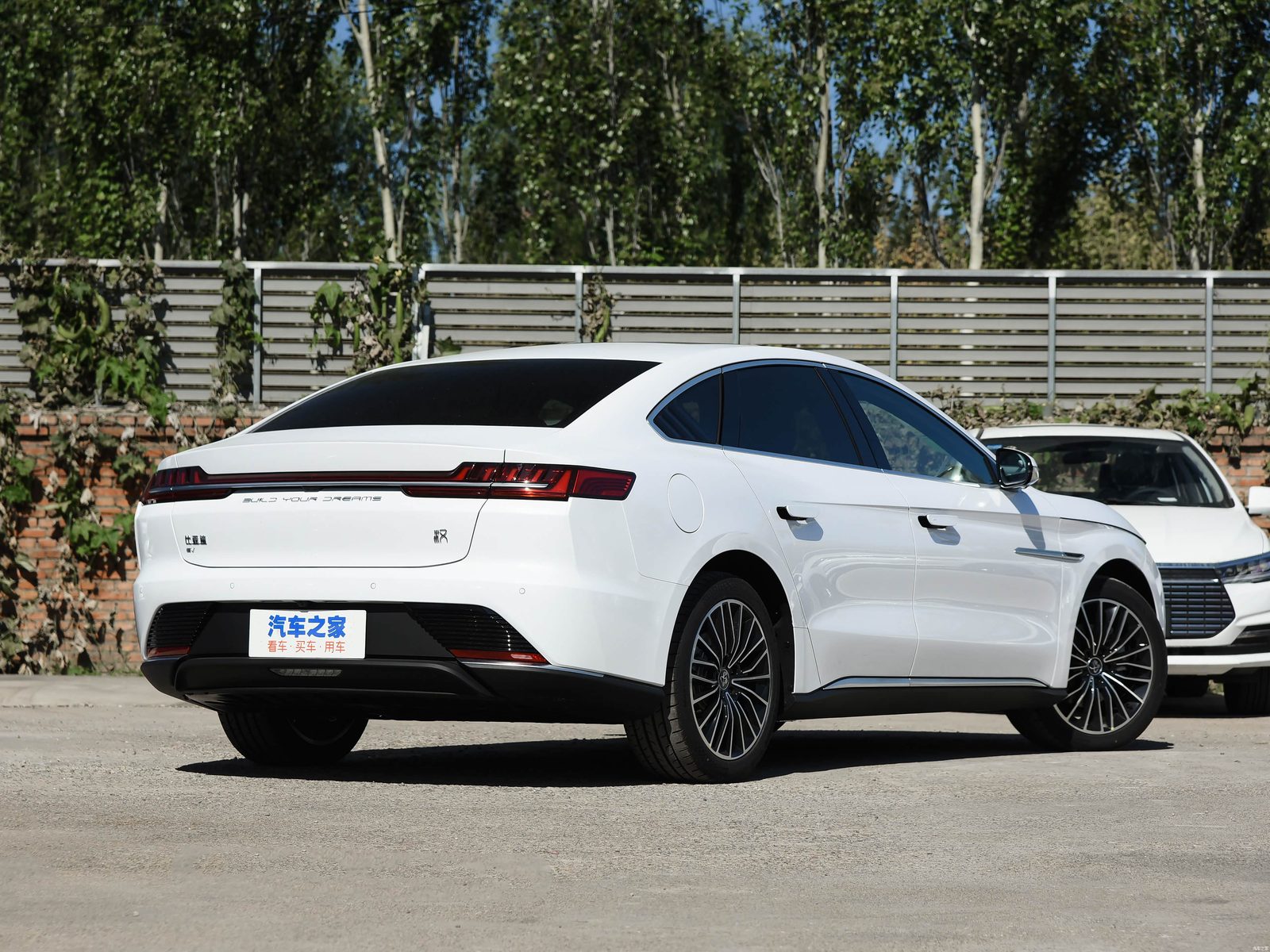 BYD Han First Generation Legacy Reference 2020 - exterior, rear three-quarter view, china market