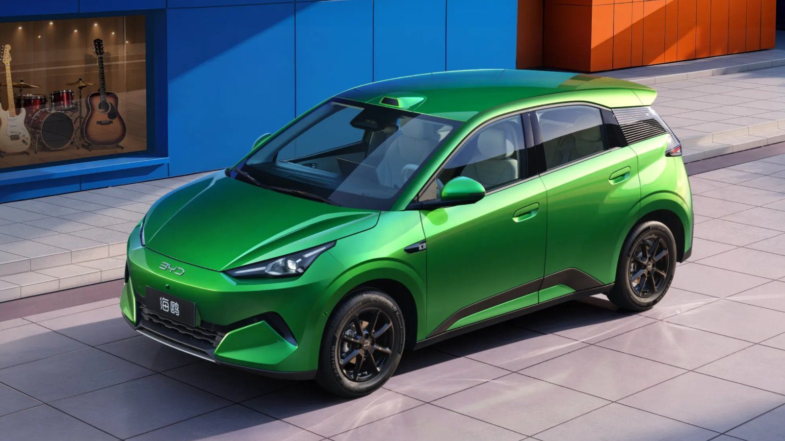 BYD Seagull Second Generation 2026 - main model photo, exterior, front three-quarter view, China market