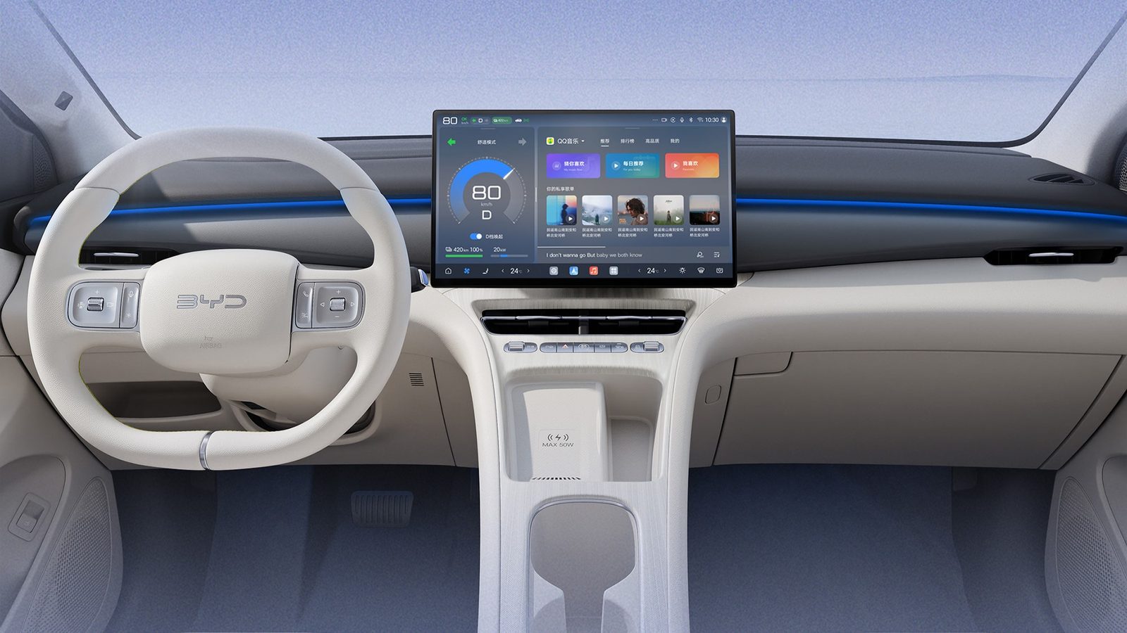 BYD Seagull Second Generation 2026 - main model photo, interior, dashboard, China market