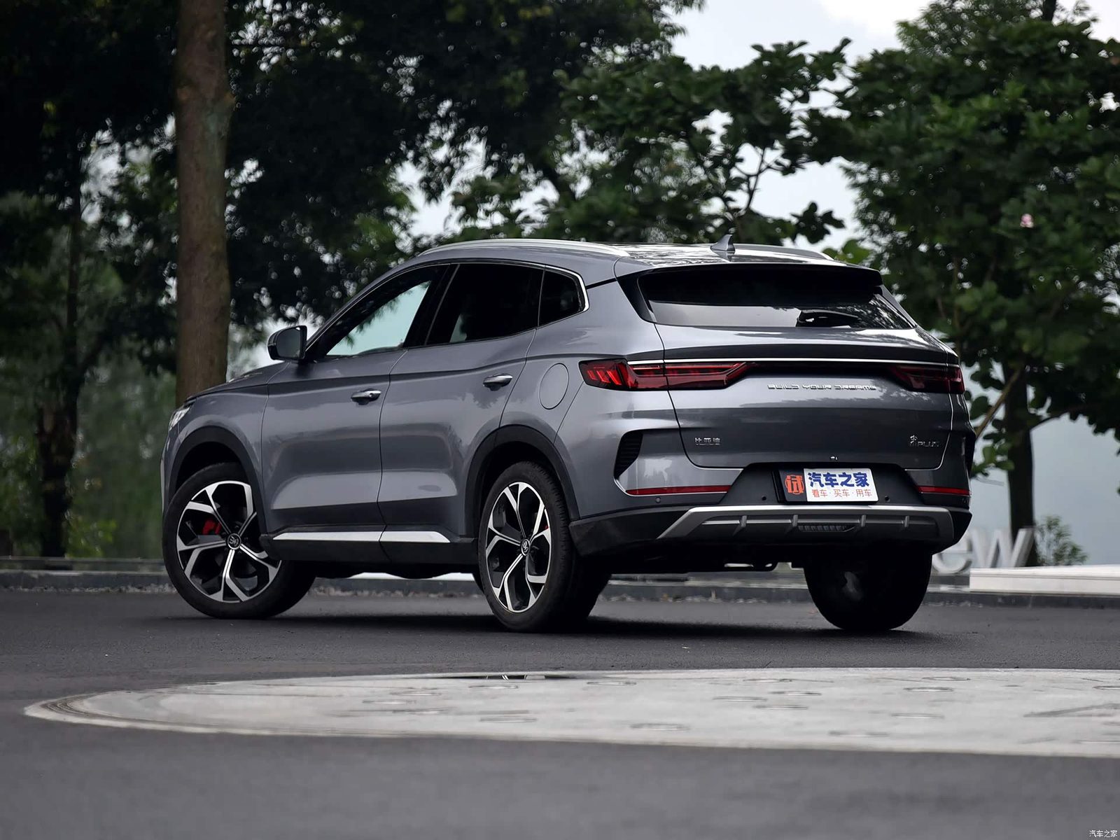 BYD Song Pro / Song Plus Early Legacy Reference 2019 - exterior, rear view, China archive exact-specification reference market