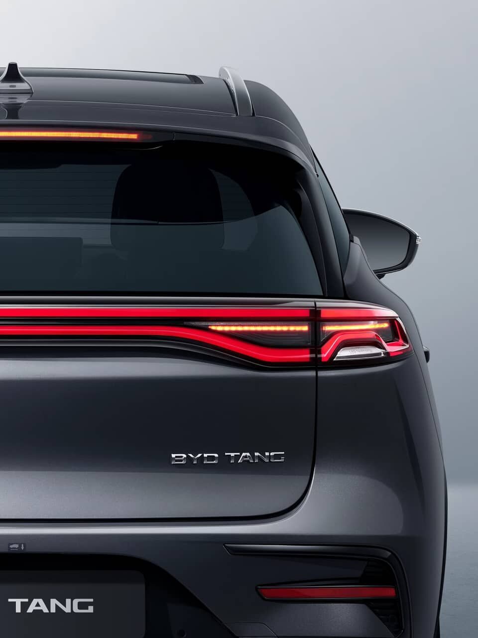 BYD Tang EV 2024 - exterior, rear light detail, Europe / China export visual reference market