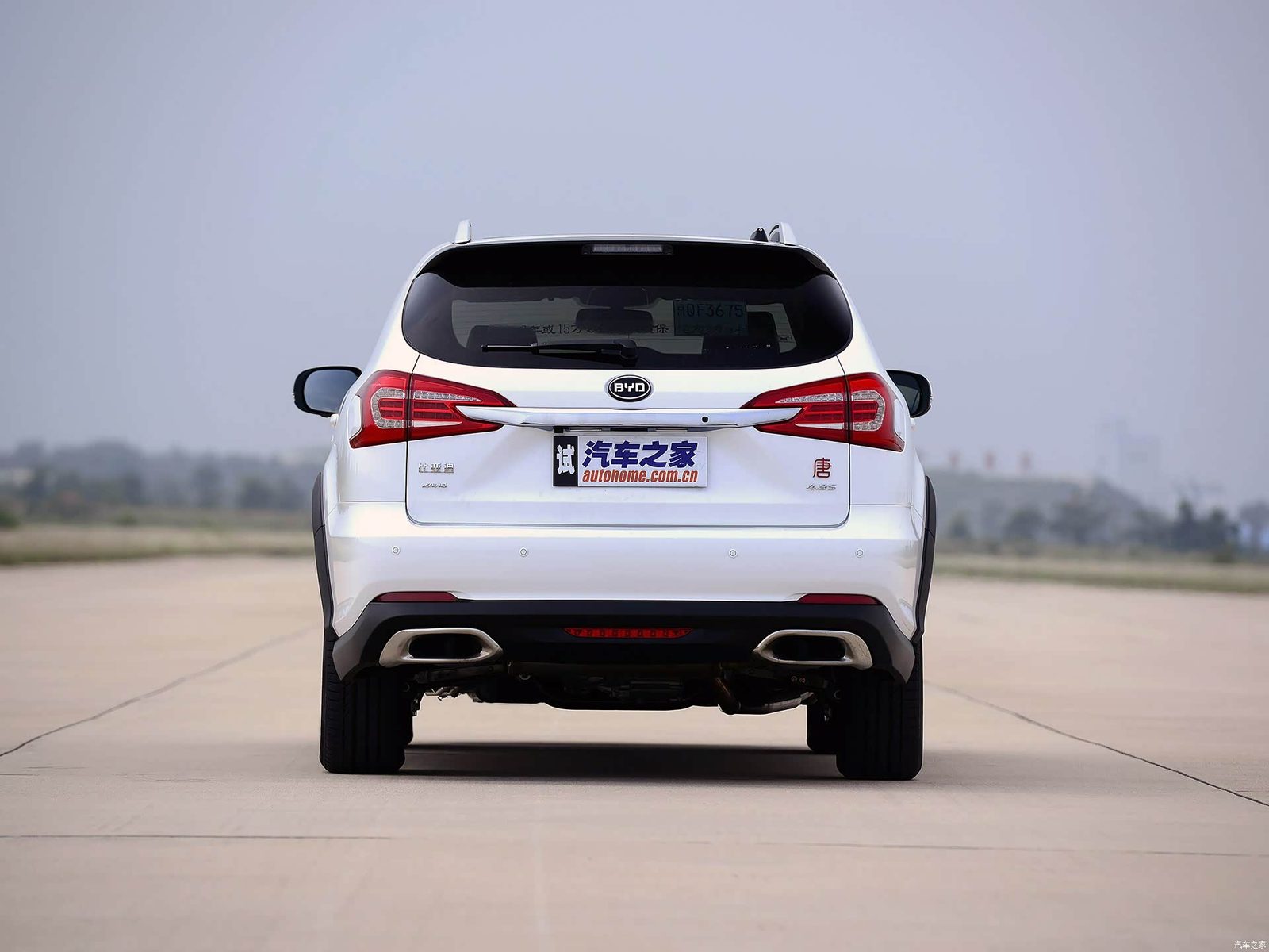BYD Tang First Generation DM Reference 2015 - exterior, rear view, china market