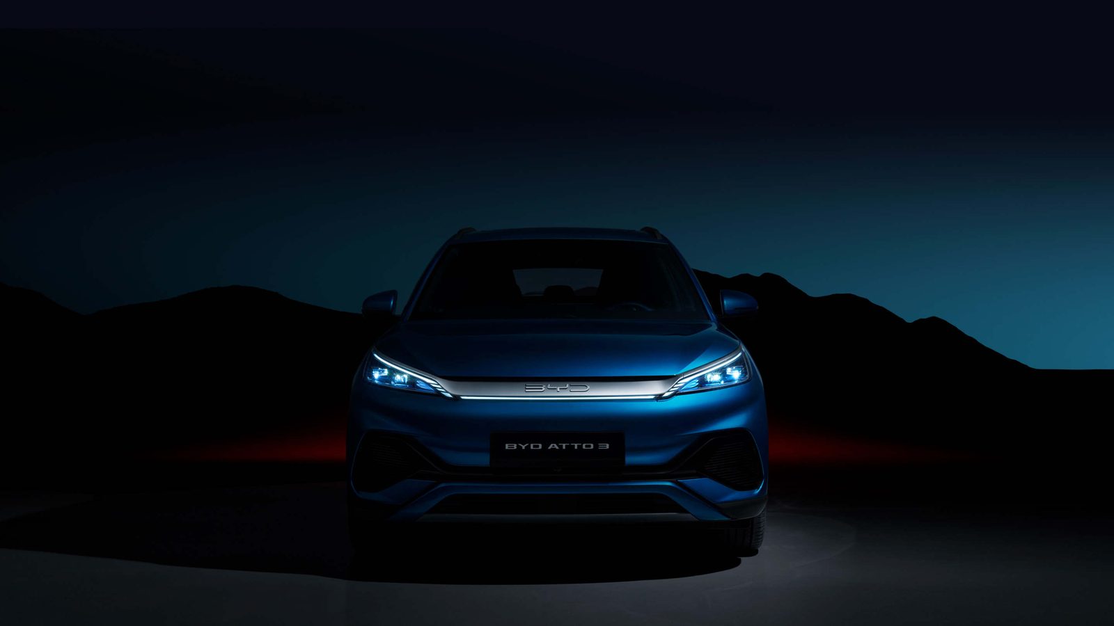 BYD Atto 3 Global First Generation 2022 - exterior, front night, global market