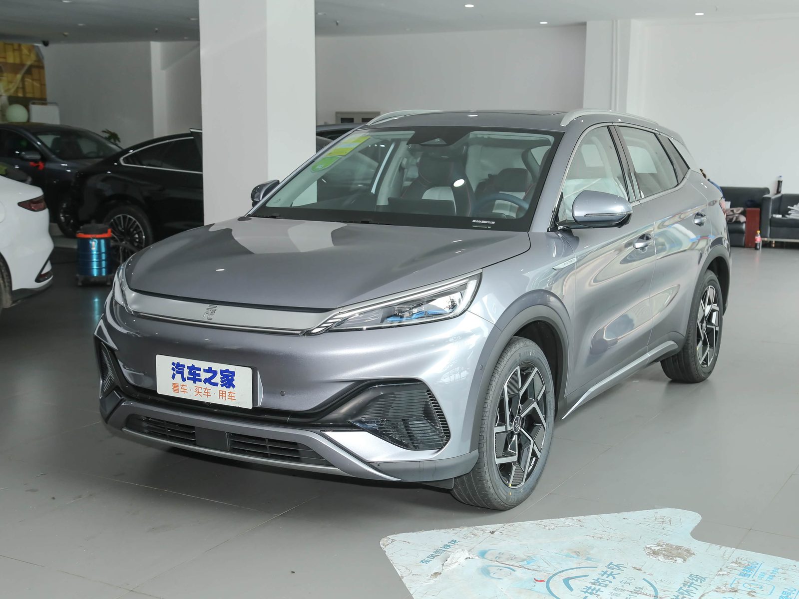BYD Yuan Plus China First Generation Reference 2022 - main model photo, exterior, front three-quarter view, China exact-trim generation reference market