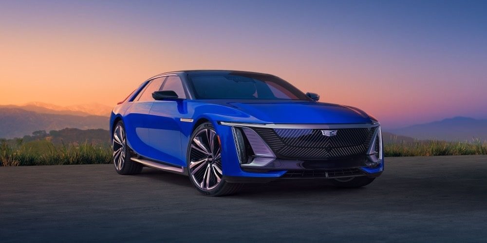 Cadillac CELESTIQ 2024 — главное фото модели, экстерьер, вид спереди 3/4, рынок Global / EV Query only