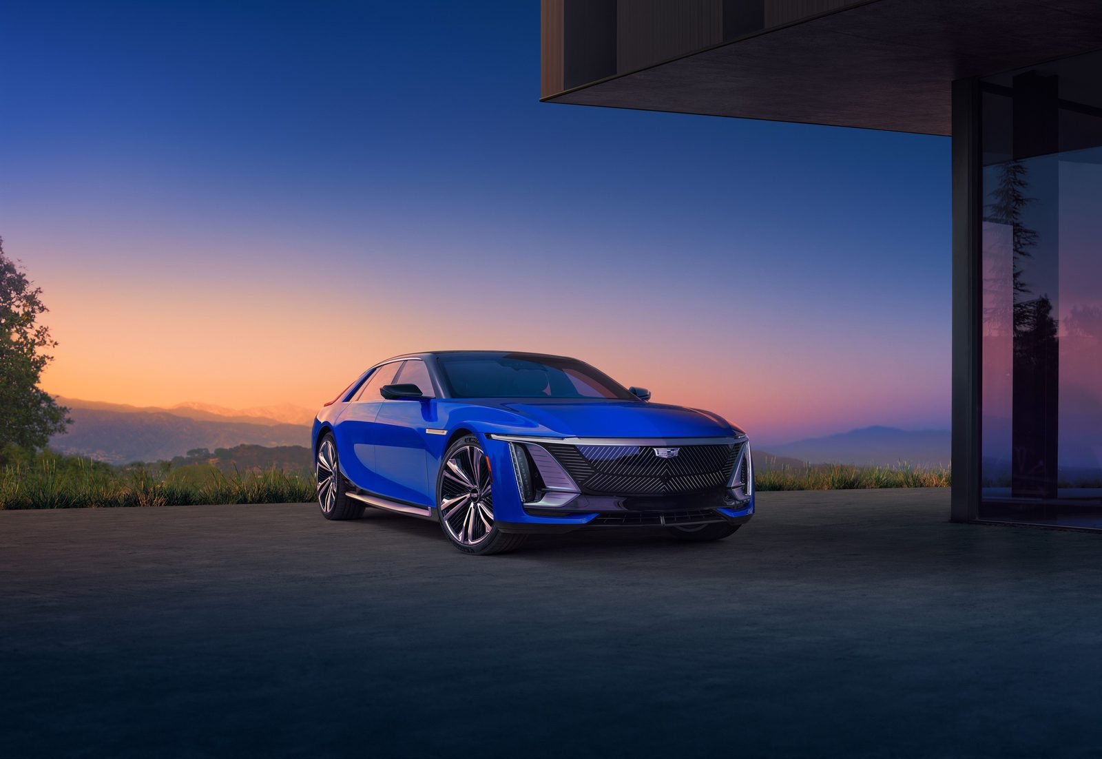 Cadillac CELESTIQ 2024 - exterior, front three-quarter view, global market