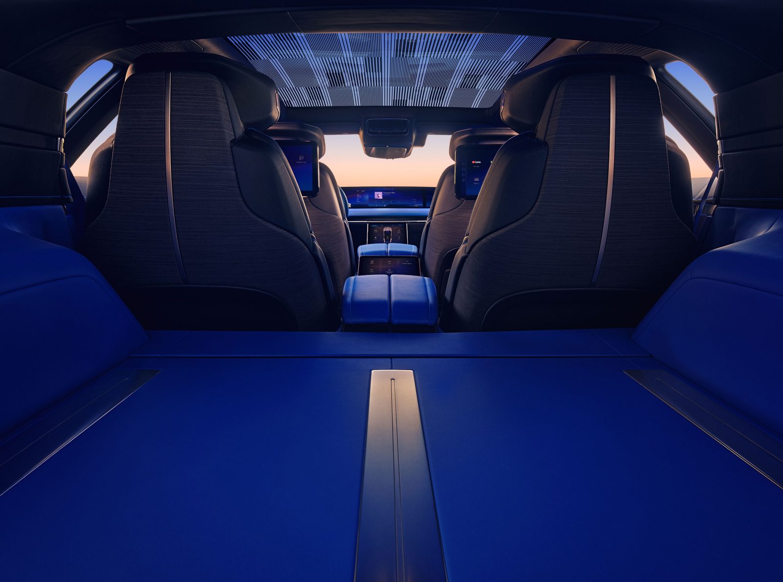 Cadillac CELESTIQ 2024 — интерьер, второй ряд сидений, рынок global