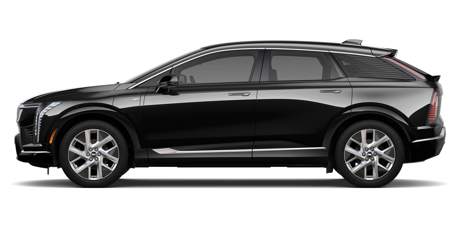 Cadillac OPTIQ 2025 — главное фото модели, экстерьер, вид спереди 3/4, рынок Global / EV Query only