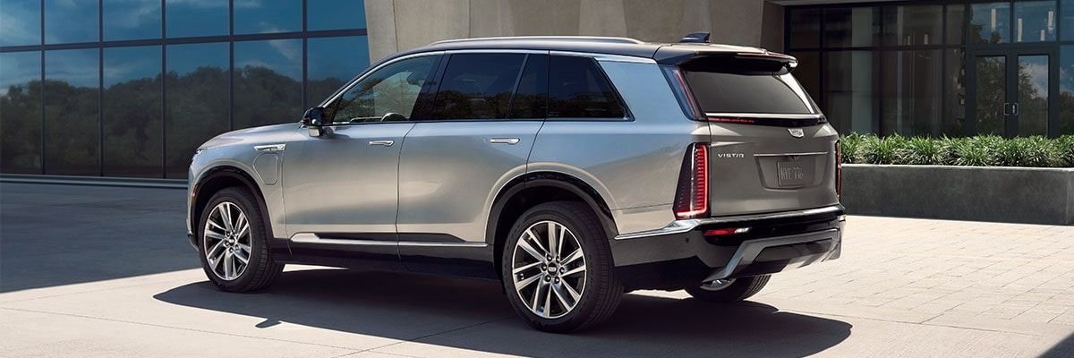 Cadillac VISTIQ 2025 - exterior, rear three-quarter view, global market