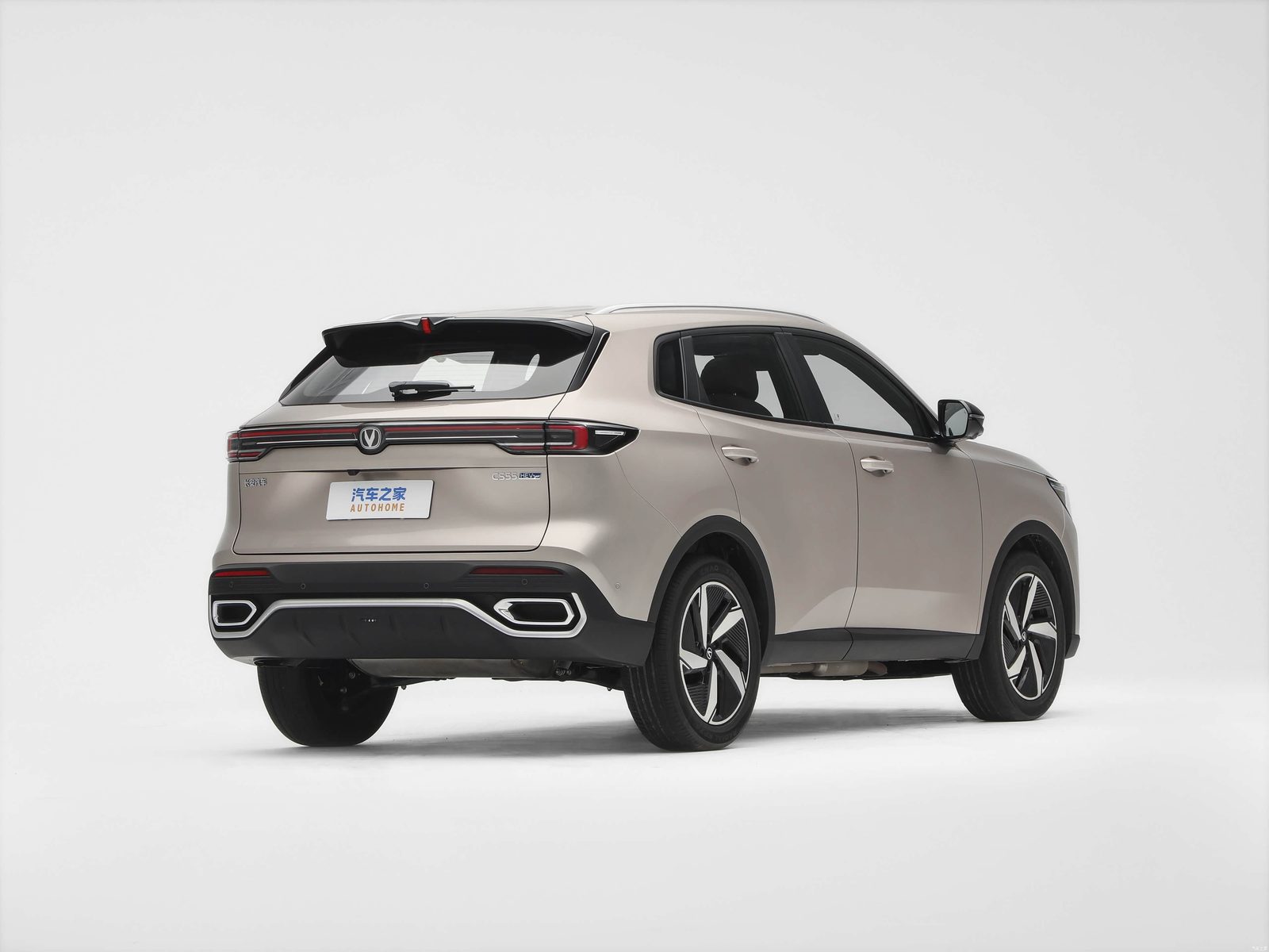 Changan CS55 Plus Blue Whale Super Hybrid 2026 - exterior, rear three quarter left alt, China market