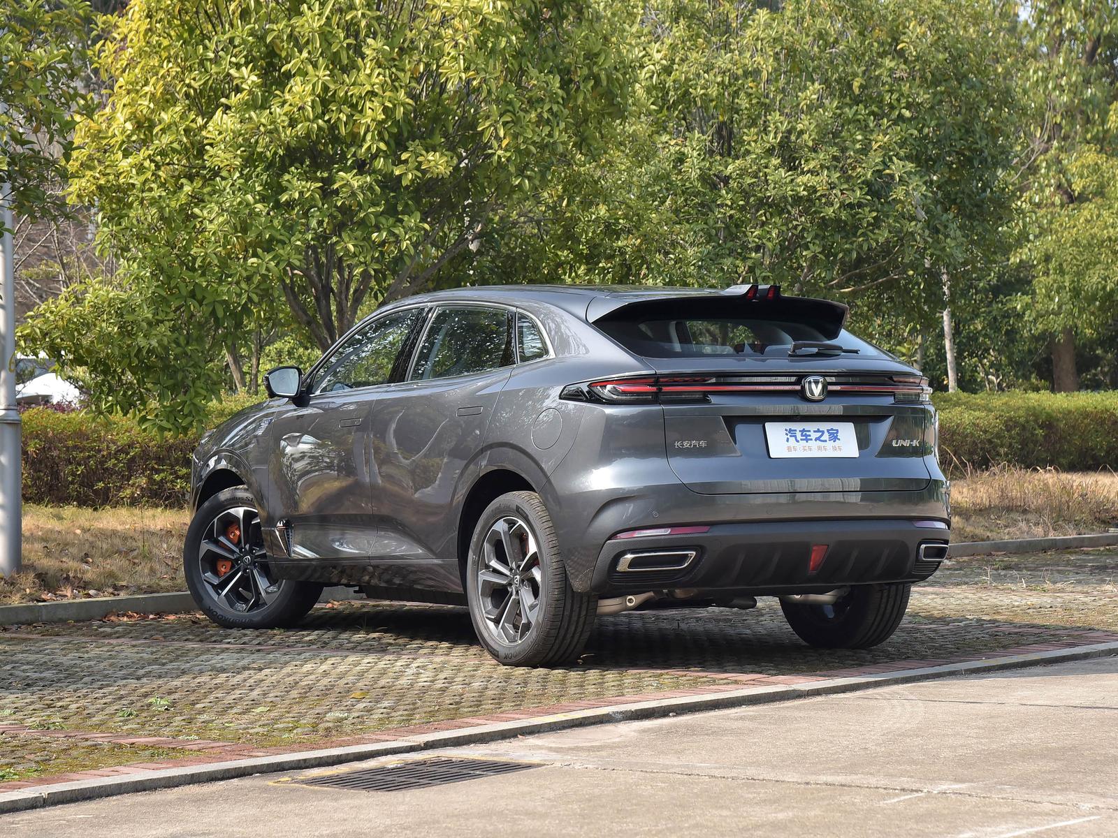 Changan UNI-K iDD 2022 - exterior, rear three-quarter view, China market