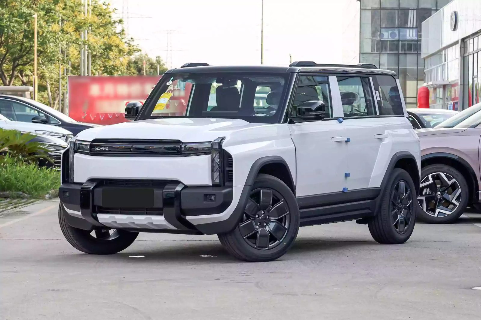 Chery Group iCar 03T 2024 — главное фото модели, экстерьер, вид спереди 3/4, рынок China/export