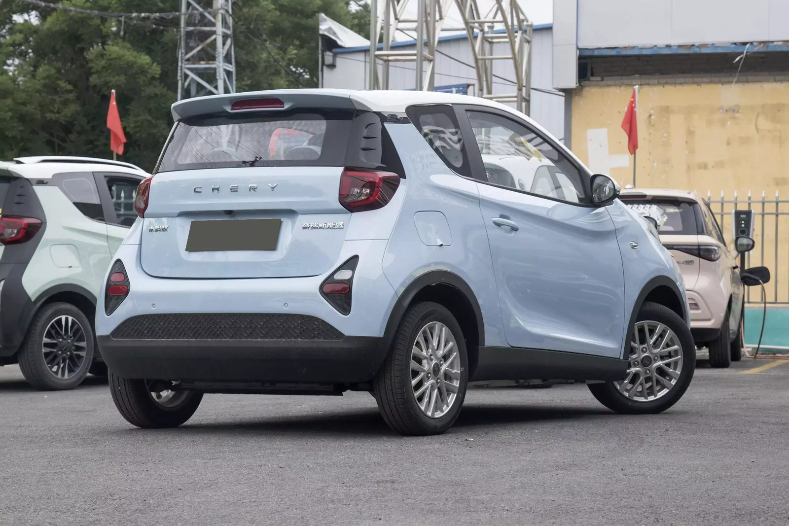 Chery Group Little Ant / eQ1 2024 - exterior, rear three-quarter view, China/export market