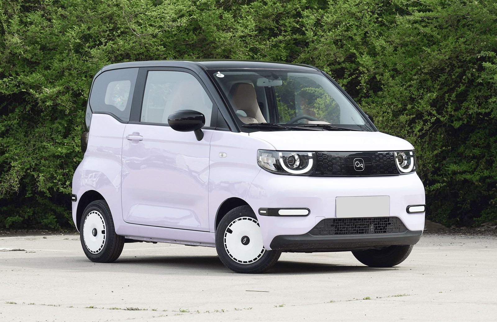 Chery Group QQ Ice Cream 2024 - exterior, front three-quarter view, China market
