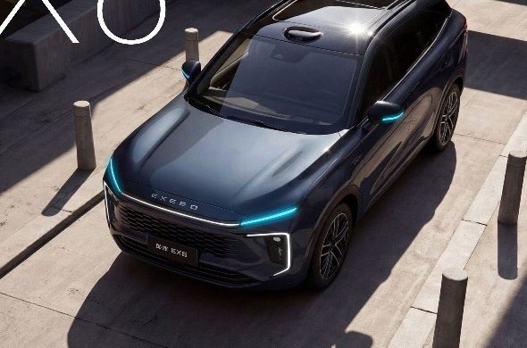 Chery Group Exeed EX6 2026 - exterior, front fascia detail, China 2026 pre-sale render reference market