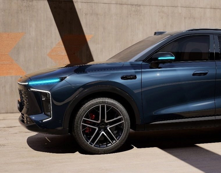 Chery Group Exeed EX6 2026 - exterior, rear side detail, China 2026 pre-sale render reference market