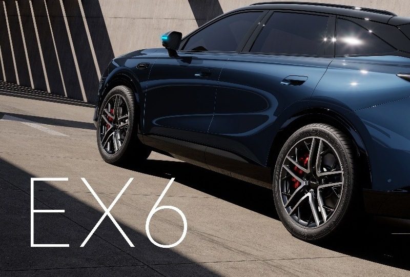 Chery Group Exeed EX6 2026 - exterior, rear light detail, China 2026 pre-sale render reference market