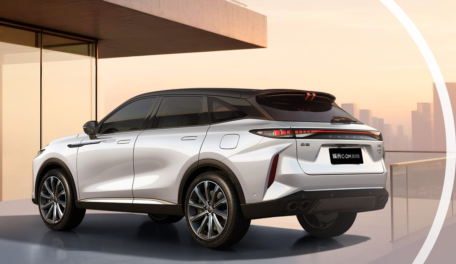Chery Group Exeed EX6 2026 — главное фото модели, экстерьер, вид сбоку, рынок internal_mvp