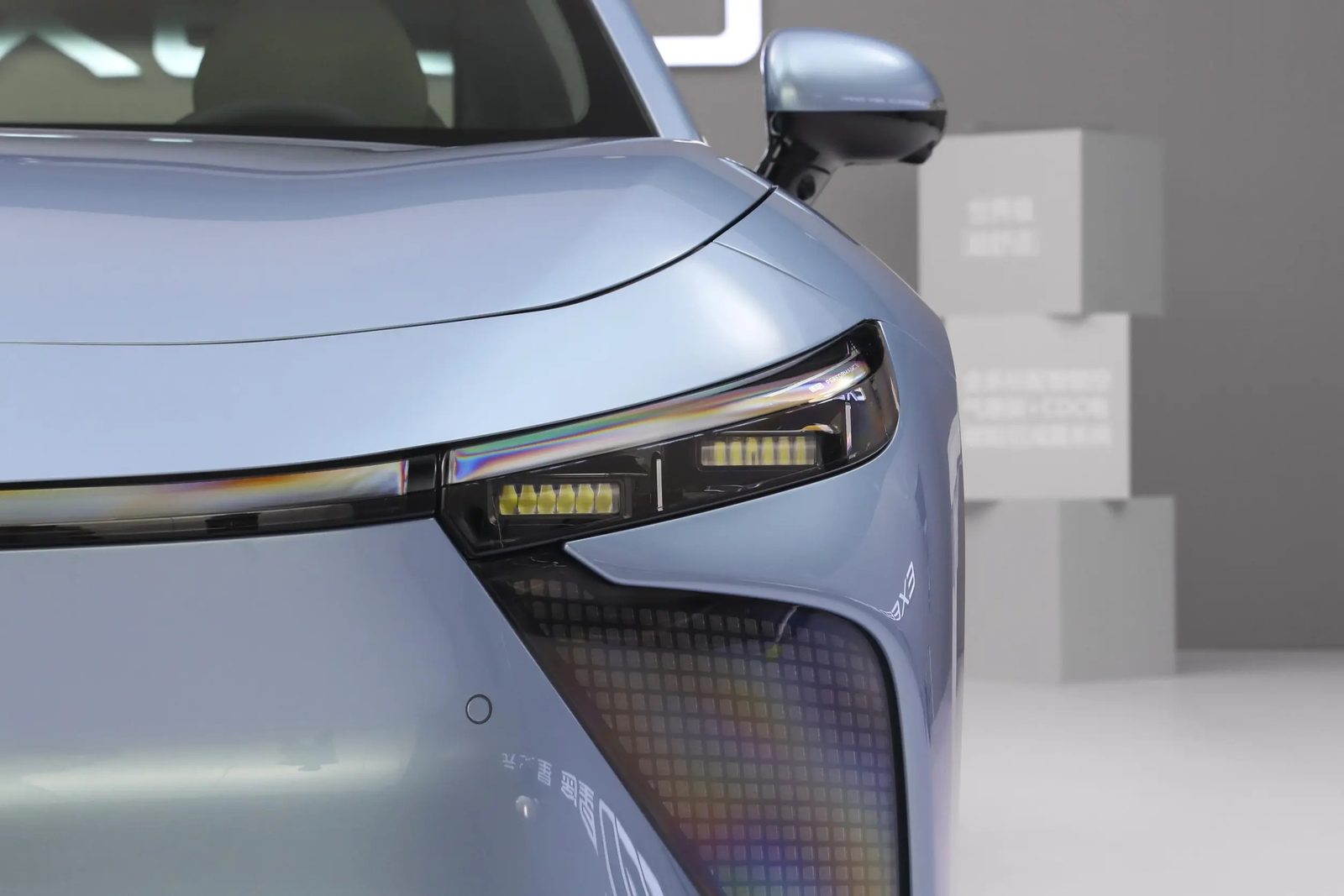 Chery Group Exeed Exlantix ES / Sterra ES EREV 2023 - exterior, headlight detail, China model-line reference market