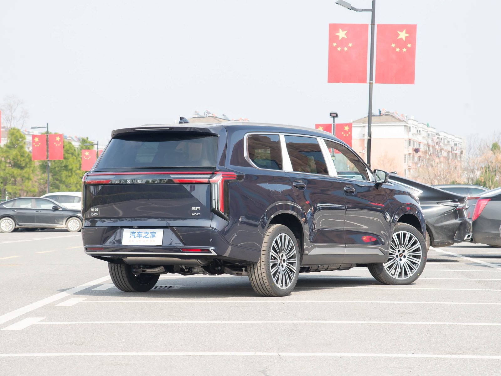 Chery Group Exeed VX C-DM 2026 - exterior, rear 3q opposite, China market