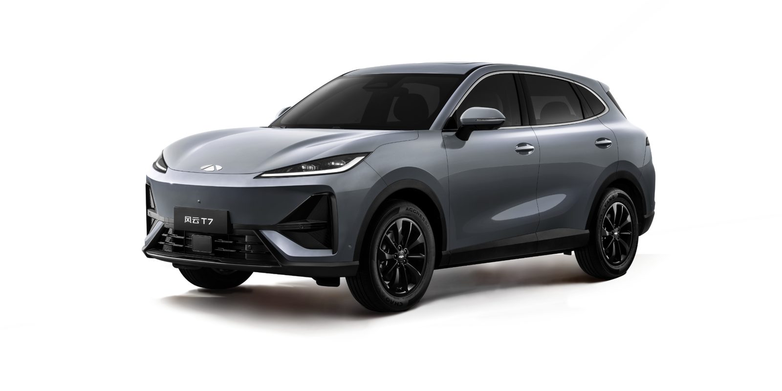 Chery Group Fulwin T7 2026 - exterior, front 3q silver, China market