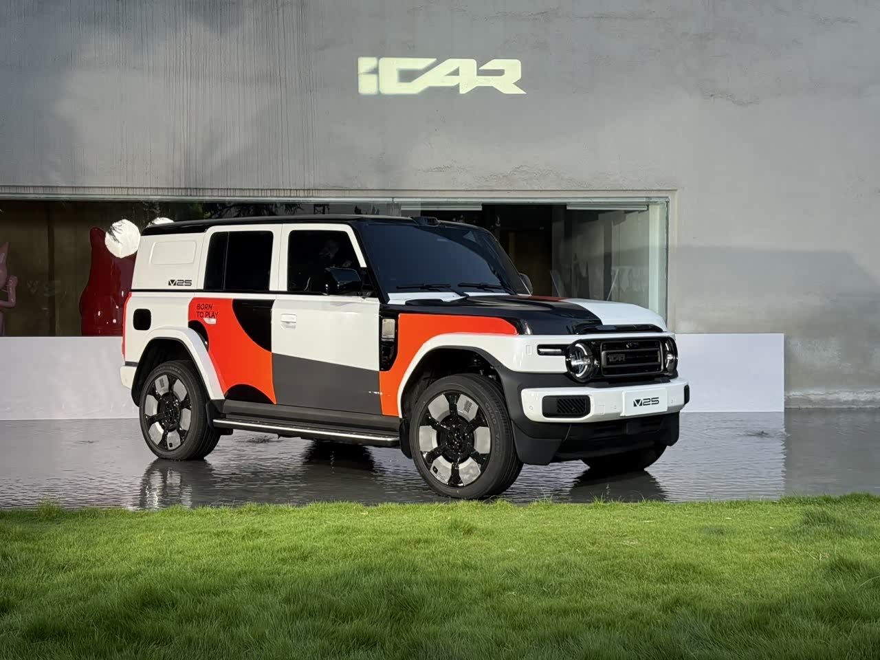 Chery Group iCAR V25 EREV 2026 - exterior, front side, China public reveal market